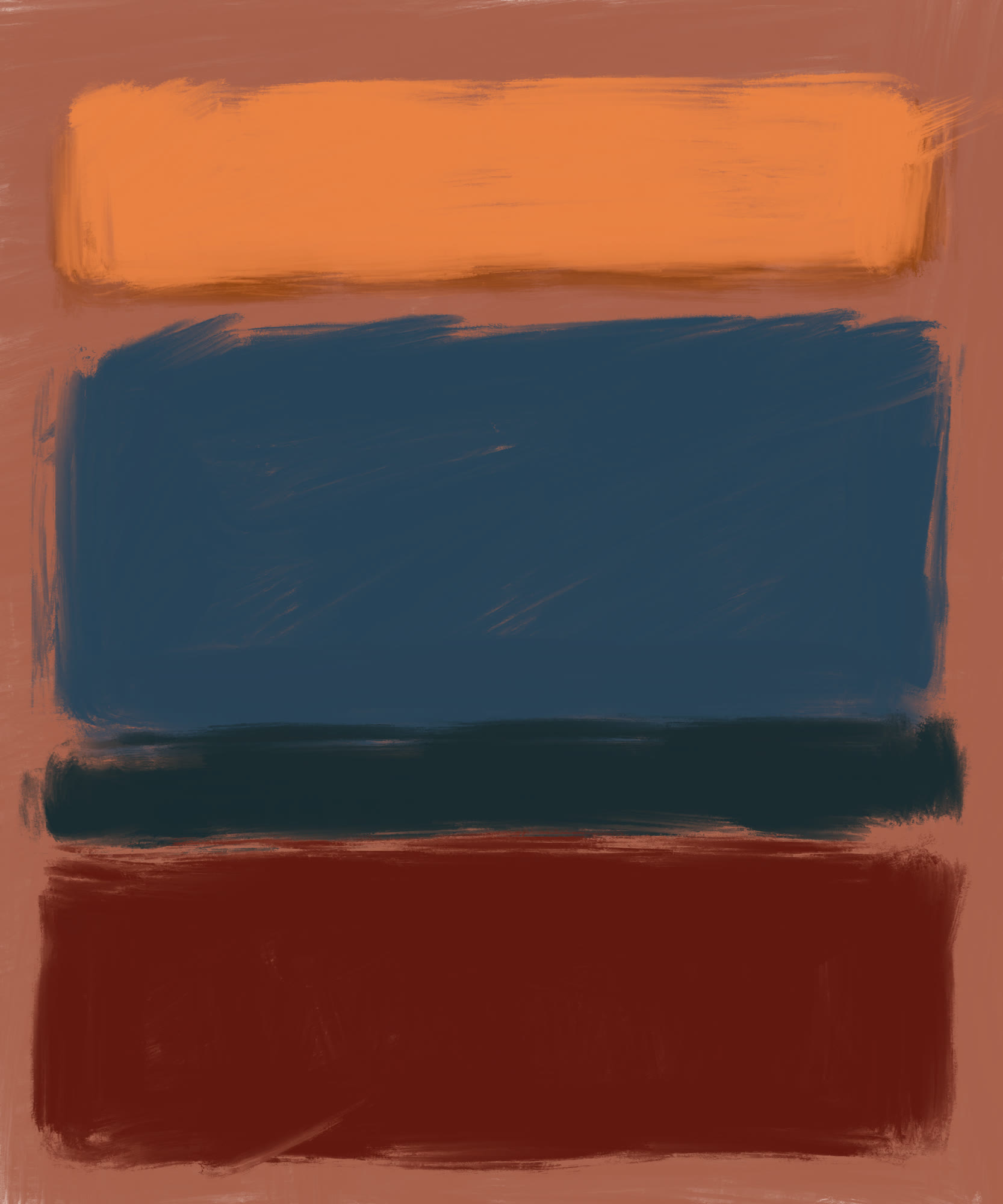 Paintings inspired by the work of Mark Rothko