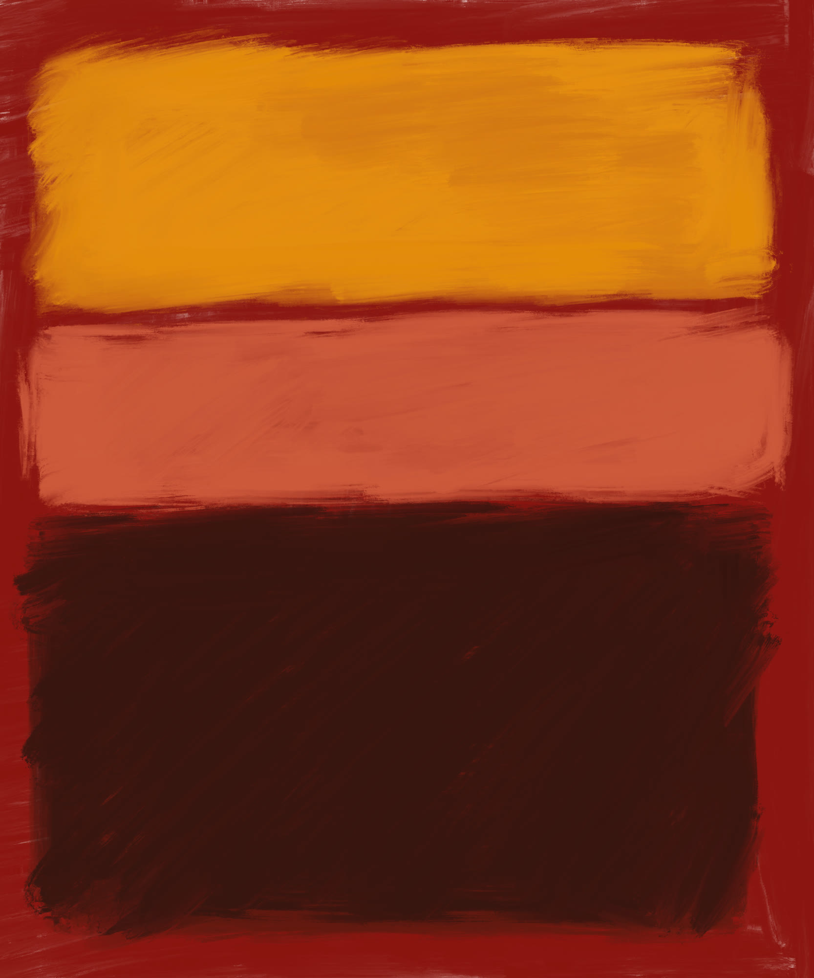 Paintings inspired by the work of Mark Rothko
